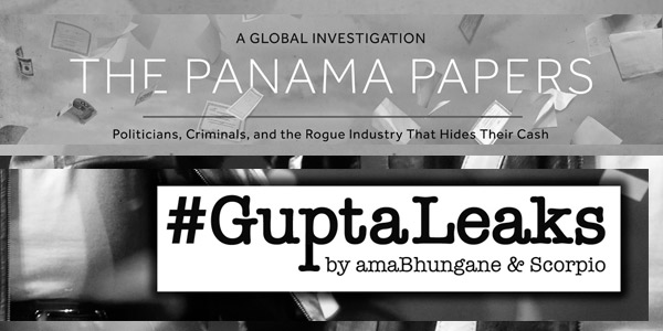 How to ethically report on big data leaks such as #GuptaLeaks and #PanamaPapers. 