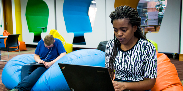 The eZone is a high-tech teaching and learning space on Wits Education Campus