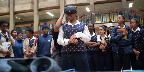 Learners visiting Wits Digital Arts | Curiosity 14: #Wits100 ? /curiosity/