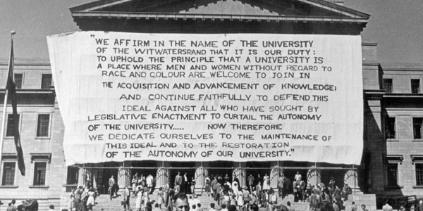 Political activism at Wits in the 1950s | Curiosity 14: #Wits100 ? /curiosity/