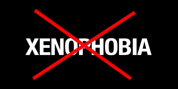 No to xenophobia in SA