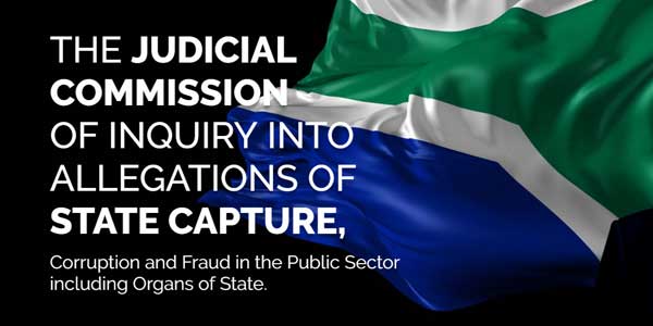 State capture and corruption; Zuma and the Zondo Commission.