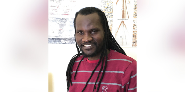 Dr Musa Manzi accepted the NSTF-South32 Data for Research Award on behalf of the Wits School of Geosciences