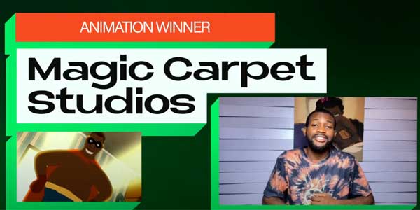 Animation winner: Magic Carpet Studios with the film titled: Super Dad | Fakugesi 2022 Awards for Digital Creativity