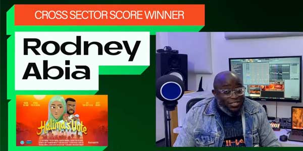 Cross Sector Score winner/Digital Music: Rodney Abia with Halimas Vote | Fakugesi 2022 Awards for Digital Creativity